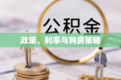 河口政策、利率与购房策略