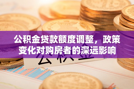 丰城公积金贷款额度调整，政策变化对购房者的深远影响