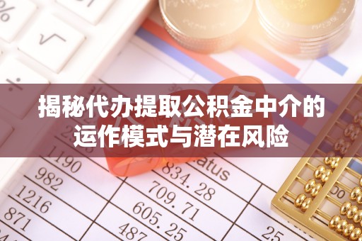 桦甸揭秘代办提取公积金中介的运作模式与潜在风险