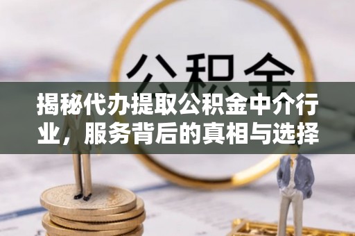 秀峰揭秘代办提取公积金中介行业，服务背后的真相与选择指南