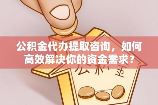 融水公积金代办提取咨询，如何高效解决你的资金需求？