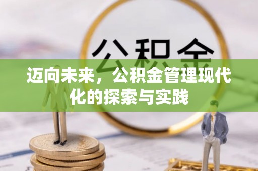 二水迈向未来，公积金管理现代化的探索与实践