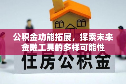 马关公积金功能拓展，探索未来金融工具的多样可能性