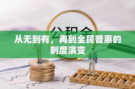 办理从无到有，再到全民普惠的制度演变