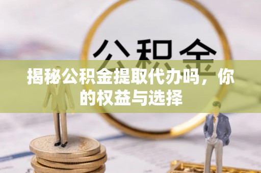金口河揭秘公积金提取代办吗，你的权益与选择