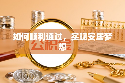 天心如何顺利通过，实现安居梦想