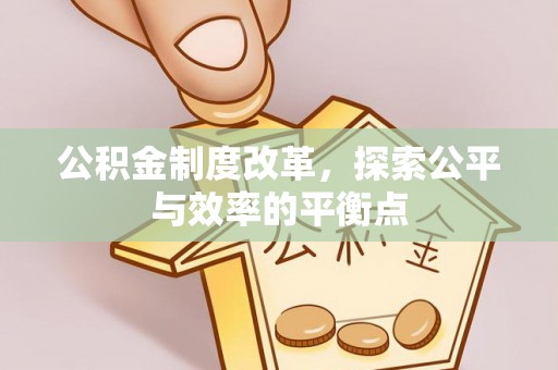 双鸭山公积金制度改革，探索公平与效率的平衡点