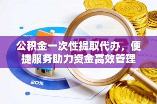 朝阳公积金一次性提取代办，便捷服务助力资金高效管理