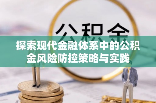 苑里探索现代金融体系中的公积金风险防控策略与实践