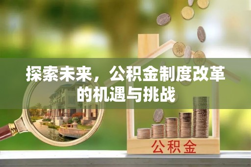 清丰探索未来，公积金制度改革的机遇与挑战