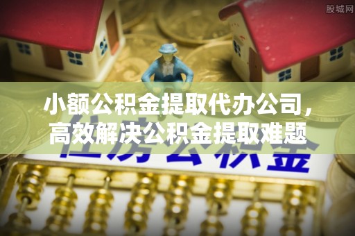 仙居小额公积金提取代办公司，高效解决公积金提取难题