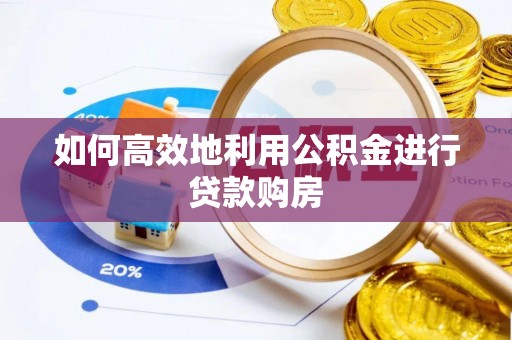 江源如何高效地利用公积金进行贷款购房